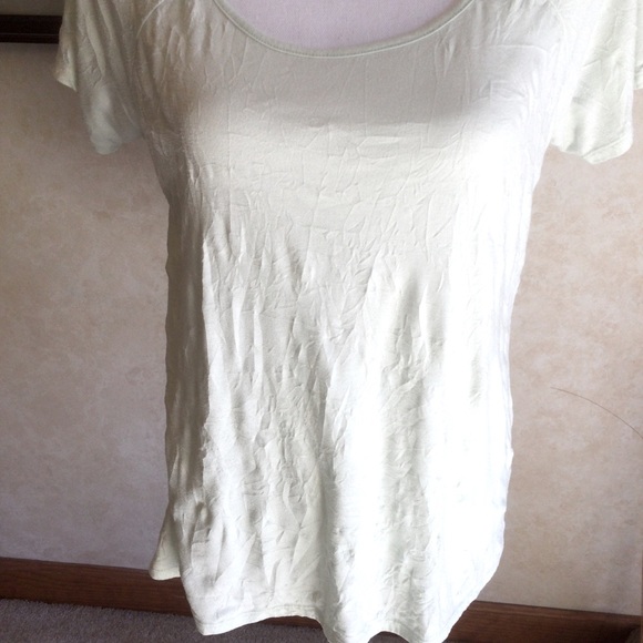 J.Jill Light Green Short Sleeved Tee Shirt - Picture 4 of 10